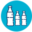 icon of bottles 